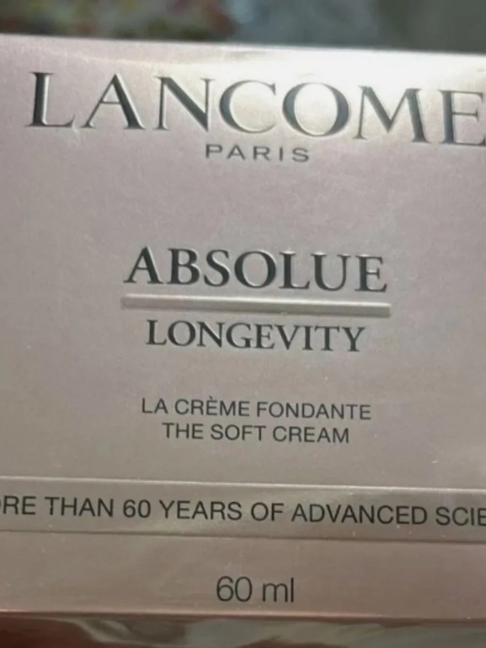Lancôme Absolue Longevity The Soft Cream 60ml – Anti-Aging Moisturizer – New in
